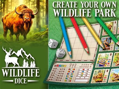 Wildlife Dice Gra typu Print Play o Białowieskim Parku Narodowym na