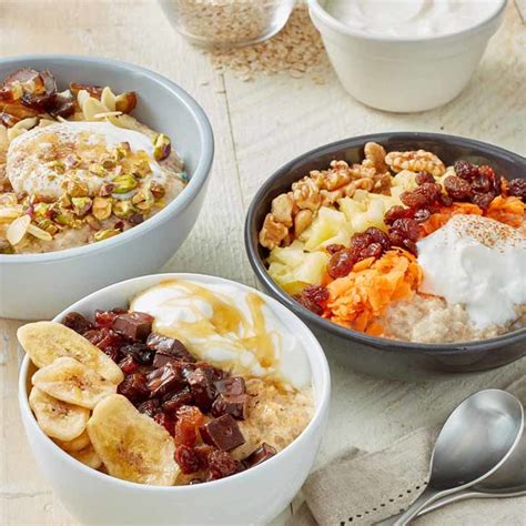 Oatmeal Breakfast Bowls | Healthy Recipes | WW Canada