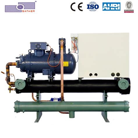 R A Ethylene Glycol Brine Water Cooled Screw Water Chiller Glycol