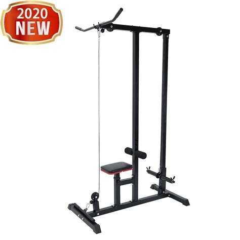 Buy Pulley Cable Machine Homegym Heavy Duty Lat Pulldown And Low Row