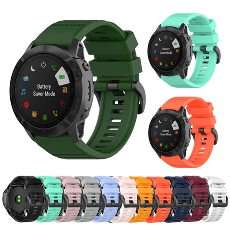 Correa Deportiva De Silicona Suave Para Reloj Garmin Fenix X X