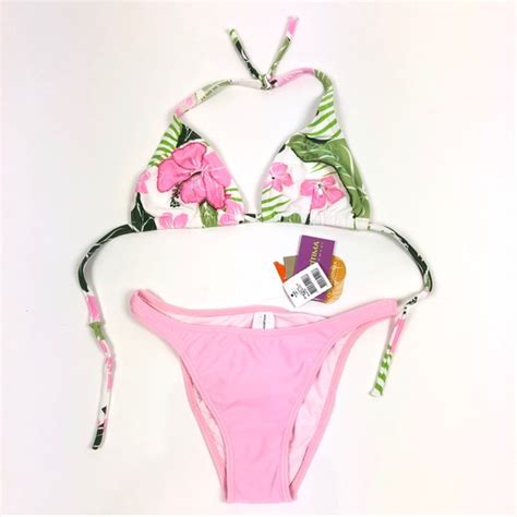 Cia Maritima Swim New Cia Maritima Brazilian Cheeky Bikini Set