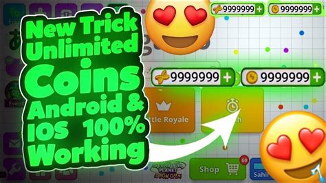 AGARIO UNLIMITED COIN TRICK POTIONS SKINS EPIC MOMENTS OF AGARIO