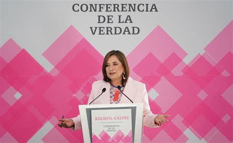 ¡xóchitl Gálvez De Estreno ¿qué Dijo En Su Mañanera Conferencia De La