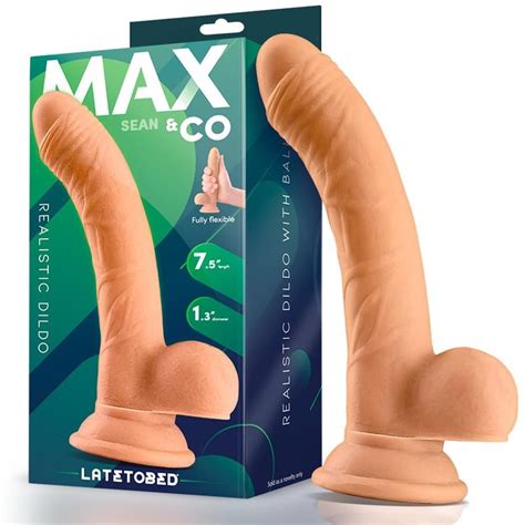 Sean Dildo Realista Con Test Culos Natural Cm