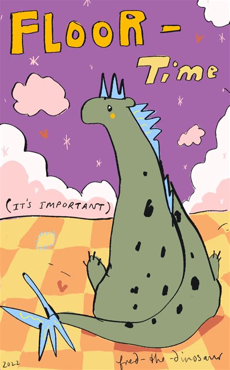 Fred The Dinosaur Draws On Tumblr