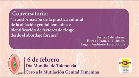 Día Internacional De Tolerancia Cero Con La Mutilación Genital Femenina