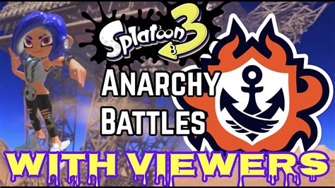 Splatoon Anarchy Private Battles With Viewers Youtube