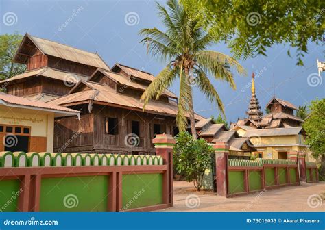 Myanmar Traditional House Editorial Stock Photo Image Of Home 73016033