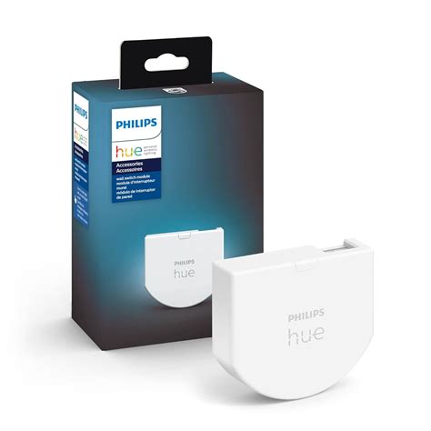 Philips Hue Wall Switch Module Keeps Hue Smart Lights Reachable White