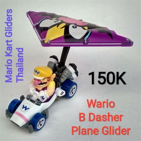 Jual Hot Wheels Mario Kart Gliders Wario B Dasher Plane Glider Shopee Indonesia