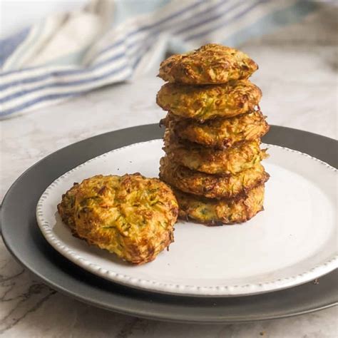 Easy Zucchini Fritters Blw Friendly Healthy Bites For Kids