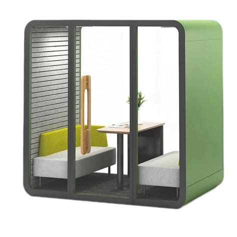 Large Modular Cabine Sound Proof Outdoor Office Room Online Meeting