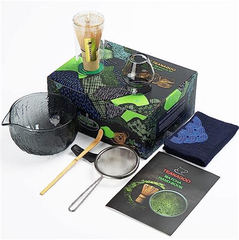 Amazon TEANAGOO Japanese Matcha Whisk 7pcs Matcha Set Mtacha Kit