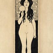 Naked Truth Nuda Veritas Painting By Gustav Klimt Fine Art America