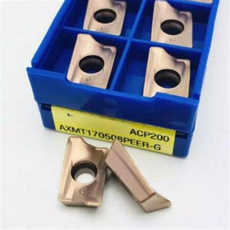 Tool Nest 10pcs Insert Accessories AXMT170508PEER G ACP200 Grade ACP200