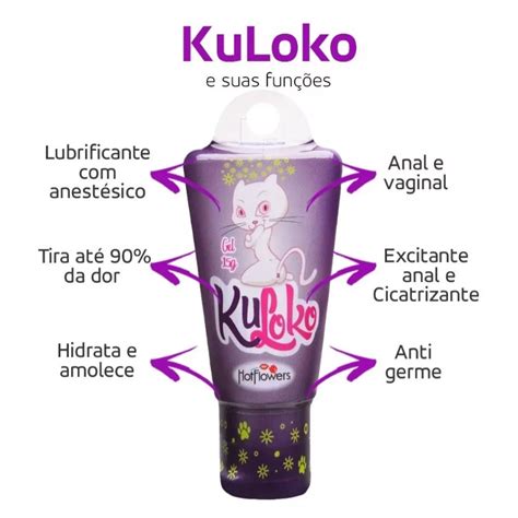 Gel Lubrificante Anal Excitante Íntimo Kuloko 15g Shopee Brasil