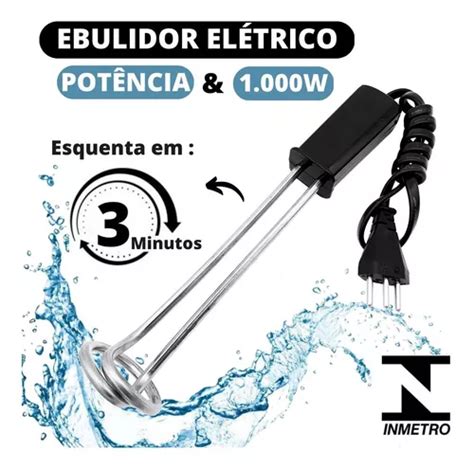 Ebulidor Elétrico Rabo Quente 127v Ou 220v Aquecedor De Água MercadoLivre