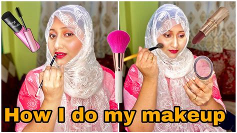 Step By Step Simple Makeup Tutorial How I Do My Makeup Youtube