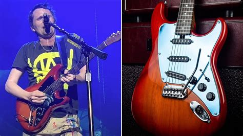 Matt Bellamy Is Working On A New Manson Stratocaster Style Guitar And He’s Already Played It