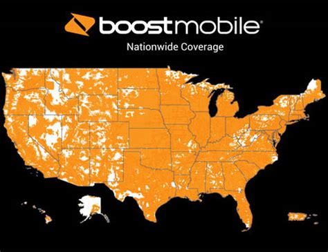 Boost Mobile Map Coverage Map