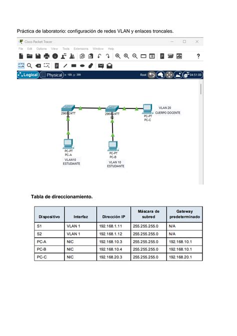 SOLUTION 3 2 2 5 Lab Configuring Vlans And Trunking Studypool