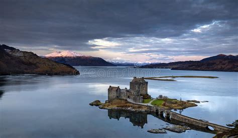 Eilean Donan Castle stock image. Image of coast, shoreline - 68585785