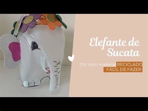 Diy Elefante De Sucata