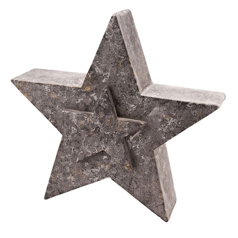 Outdoor Stern 35 cm Beton Optik | 35 | 289746 