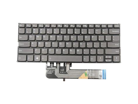 New US Gray English Backlit Laptop Keyboard Without Palmrest For