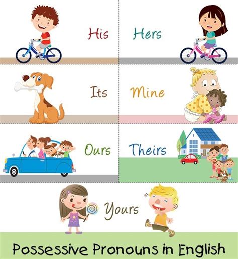 Possessive Pronouns Diagram Quizlet