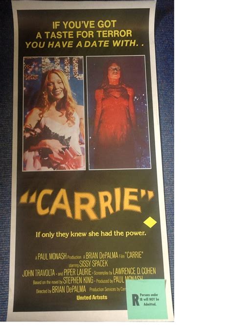 Sissy Spacek Carrie Poster