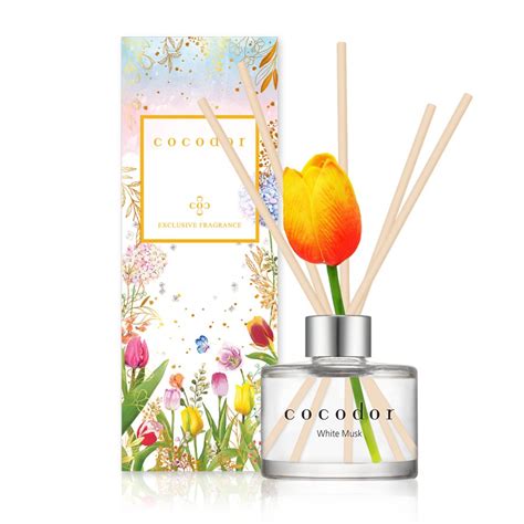 Cocodor Dyfuzor Zapachowy Z Patyczkami Flower Tulip 120 Ml White Musk