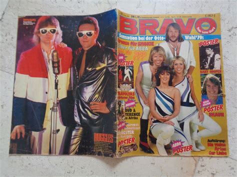 ABBA Agnetha Frida Magazine SHAUN CASSIDY KISS O GRAPH POSTER Tess