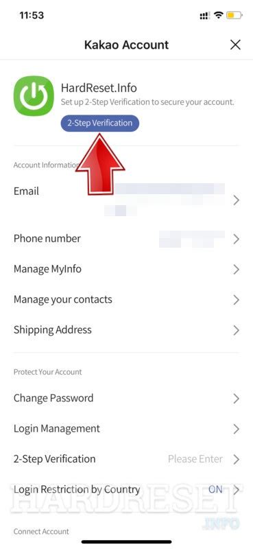How To Activate Two Step Verification On Kakaotalk Hardreset Info