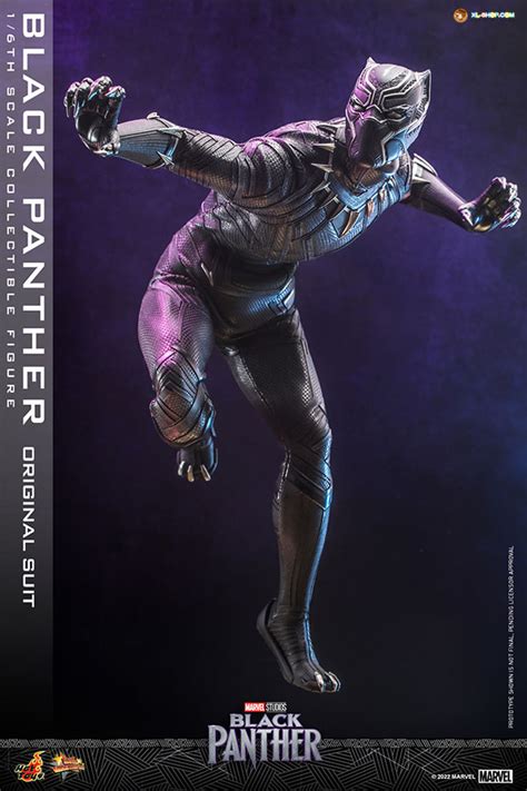 Hot Toys MMS671 Black Panther Legacy 1 6th Scale Black Panther Original Suit Collectible