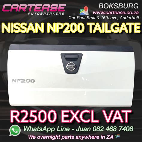 Nissan Np200 Tailgate Junk Mail