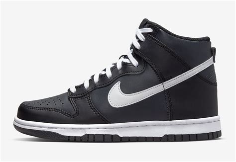 Nike Dunk High Black White DJ6189-001 Release Date - SBD