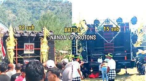 Sama Perwakilan Sound Jember Nanda Vs Protons Battle Di Pujiharjo