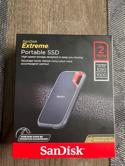 Sandisk Extreme Portable Ssd 2tb Electronics Computer Parts And Accessories On Carousell