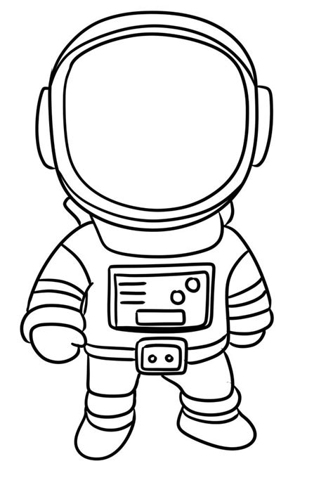 Disegno Astronaut Di Stumble Guys Da Colorare