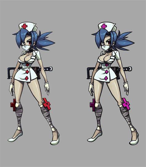 Skullgirls Valentine Sprites