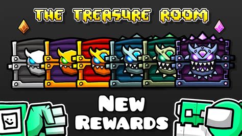 All New Chests Rewards Geometry Dash Youtube