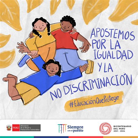 Ministerio De La Mujer Y Poblaciones Vulnerables On Twitter Educaciónqueprotege El Enfoque