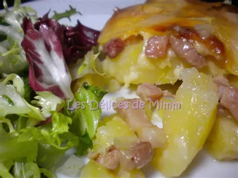 Tarticlette ou tartiflette au fromage à raclette Recette Ptitchef