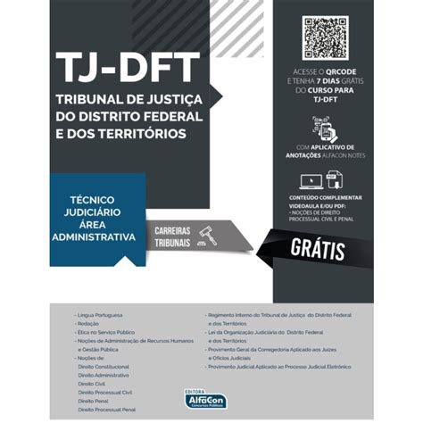 Apostila TJ DFT Tribunal de Justiça do Distrito Federal e dos