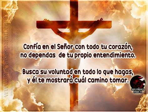 Confía en el Señor con todo tu corazón Reflexiones cristianas