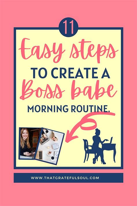 Easy Tips For A Boss Babe Morning Routine Miracle Morning Routine Morning Routine