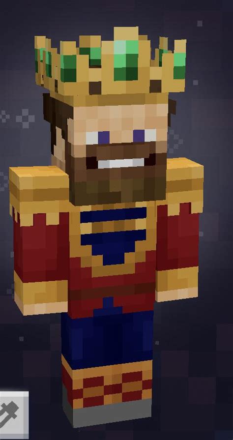 I Made The King From Fallen Kingdom Into A Minecraft Earth Skin R