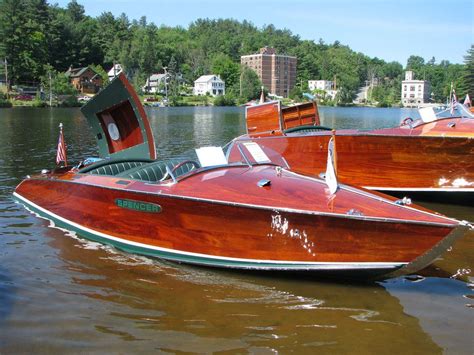 Old School Classic Style Wood Boats Done By Modern Day Craftsman